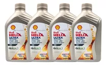 Óleo Shell Helix Ultra 0w20 100% Sintético Gm Dexos 1 Kit 4l