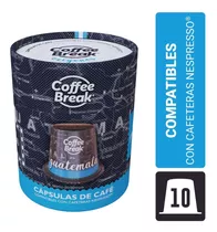 Caja X10 Capsulas Origen Guatemala Coffee Break Nespresso