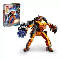 Kit Lego Marvel Armadura Robótica De Rocket 76243 98 Piezas