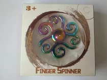 Hand Spinner Anti Stress Metal Arco-íris