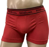 Boxer Wilson Pack X 3 Unidades Algodon Y Lycra Liso Art 1015