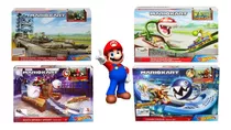 Super Mario Kart Pistas Hot Wheels Figura Muñeco Coleccion