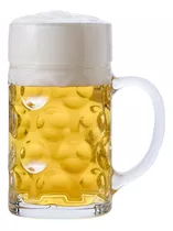 Vaso Shopero Gigante 1 Litro Libbey Oktoberfest Color Transparente