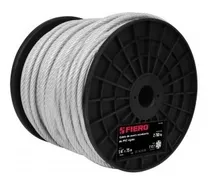 Pack 10mt Cable Acero Forrado Pvc 1/16 7x7 Fiero