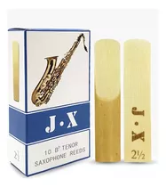 Palheta Sax Tenor, Caixa Com 10 Palhetas N°2,5