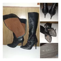 Botas Negras Nro 36 Micheluzzi - Envio Gratis