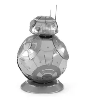 Quebra Cabeça Diy 3d Nano Metálico Robô Star Wars Bb-8 Bb8