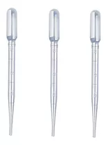 Pipeta Pasteur Plastica 3ml - 10 Unidades