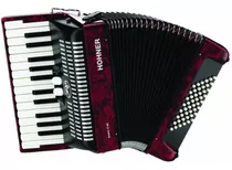 Acordeones Hohner Br48rn 26key Acordeón Piano 48 Rojo Bajo