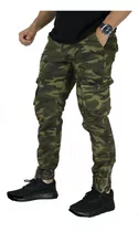 Pantalon Jogger Pitillo Estilo Militar