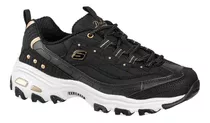 Zapatillas Casual Skechers D'lites-ladies-night Negro