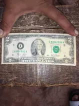 Billete De Dos Dólares Estadounidense Del 1776