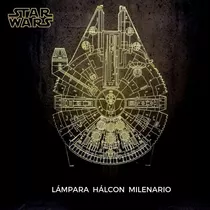 Lampara 3d Star Wars Alcón Milenario