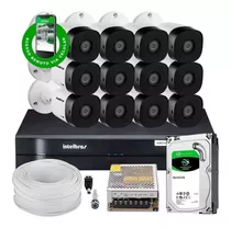 Kit 12 Câmeras Vhl 1220b Dvr Mhdx 1216 1tb Seagate