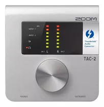 Zoom Tac2 Thunderbolt Placa Sonido 2 Entradas Preamp