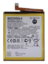 Bateria Motorola Moto One Action One Vision Kr40 Original