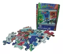 Puzzle Gigante 48 Peças Pj Masks