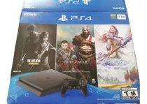 Playstation 4 Ps4 Slim 1tb + 4 Juegos