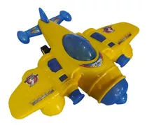 Brinquedo Avião Super Air Craft Com Som Luz E Movimento  !