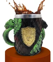 Caneca Fire And Blood Dragão Game Of Thrones 3d Coleção