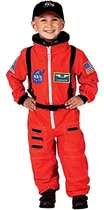 Traje De Astronauta Junior Traje De Niño Naranja