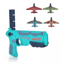 Brinquedo Lançador De Aviões Automático Arminha Infantil 