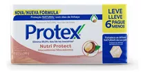 Sabonete Em Barra Nutri Protect Macadâmia 6 Unidades 85g Protex