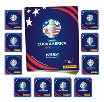 1 Album Copa America 2024 Usa + 10 Paquetes Panini 