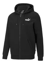 Poleron Capucha Puma Ess Small Logo Hoodie Negro Hombre