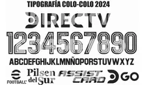 Tipografia Logos Colo Colo 2024