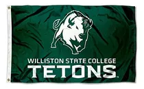 Bandera De Tetons Del Estado De Williston De College Flags &