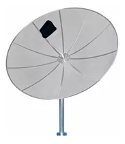 Antena Parabólica Banda C Telada Via Satélite 170cm 1,70m