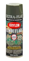 Pintura De Camuflaje En Spray Color Verde Oliva Krylon