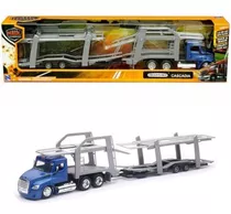 Trailer Freightliner Cascadia Auto Carrier New  Ray 1:43 