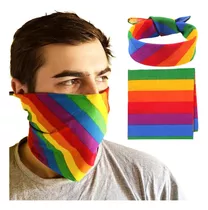 Lgbt Hijab 2pz Orgullo De La Bandera Del Arco Iris Gay Bufan