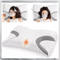 Almohada De Espuma Viscoelástica Para Dormir De Lado Cpap, 