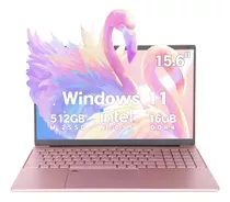 Laptop Mujer 15.6'' Intel Celeron N5095 16gb Ram 512gb Ssd