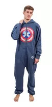 Pijama Capitan America Entero Unisex Onesie Uno Kigurumi