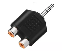 Adaptador 3.5mm Stereo Plug To 2 Rca Jack Converter