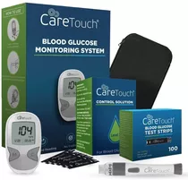 Glucometro Care Touch + 50 Tiras + 130 Lancetas