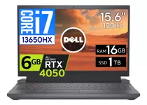 Laptop Dell G15 Core I7-13650hx 1tb 16gb Rtx4050 120hz 