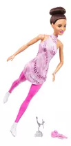 Boneca Barbie Profissões Patinadora Artistíca Mattel