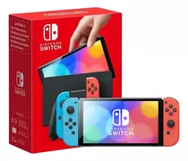 Nintendo Switch Oled 64gb Rojo Neón/azul Neón - 2dm Digital