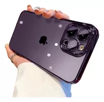 Case Para iPhone 14 Pro Max Roxo, Película Protetora Camera