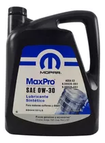 Aceite Mopar Max Pro 0w30 Fiat Tipo 4 Litros Original