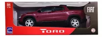 Miniatura Camionete Fiat Toro Vinho 1865 - Roma Cor Vermelho