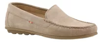 Mocasin Hombre Gamuzado Cuero Zapato Mallorca