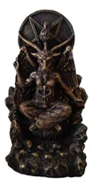 Imagem Exu Bafome Baphomet 20cm Resina Umbanda Candomblé