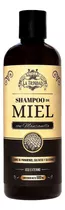 Shampoo Miel 500ml, Con Manzanilla, Restaurador, Brillo.