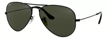 Anteojos De Sol Rayban 3025 Mod W3235 Negro Small L2821 Larg